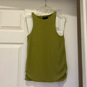 J crew green high neck tank top size small
